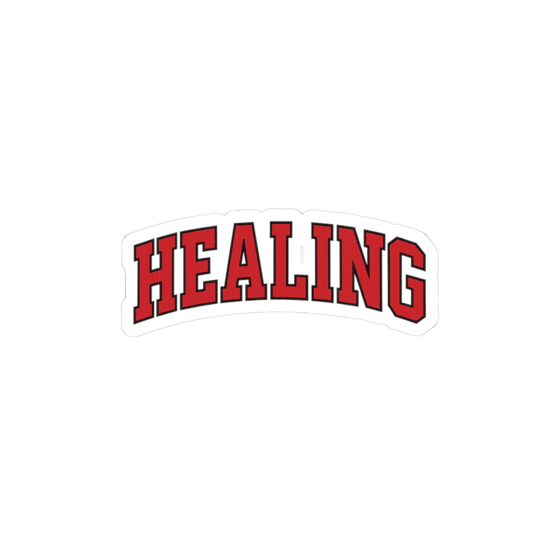 "HEALING" Kiss-Cut Sticker